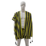 Doble Raya Amarillo Negro – kimono