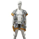 Jaguar Flor Mostaza – Kimono